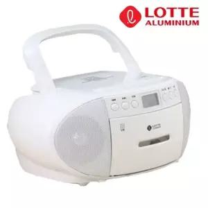 롯데핑키880화이트 MP3 카셋트플레이어 CD 라디오