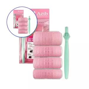 쌍문상회 헤어롤 찍찍이구르프 셀프파마 머리롤 웨이브롤 셋팅롤 학생롤 대왕롤 롯트 4P 7033 O