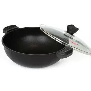 [하프클럽/브이와이]냄비 티타늄 코팅 웍 요리 찜통 인덕션 36CM