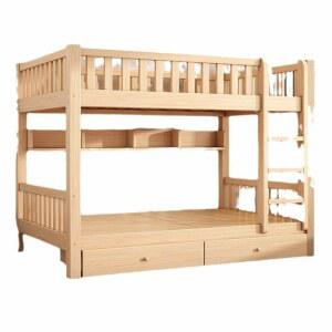 이층침대 원목 프레임 침대 공간 원룸 이층 활용 깔끔한 튼튼한 기숙사