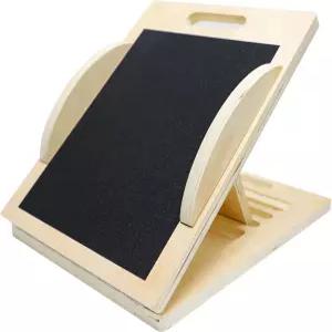 균형 보드로 변환되는 6각형 경사 보드 - 효과적인 스트레칭을 위한 프리미엄 종아리 스트레칭기 및 워블