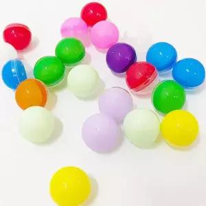 예쁜 추첨캡슐볼 빈캡슐 랜덤 미니 뽑기볼 뽑기용랜덤볼 플라스틱 추첨볼 32mm