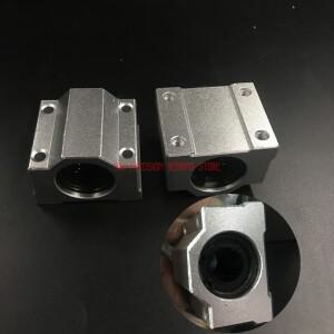 제한 Cnc 라우터 부품 선형 레일 AXK 4개 Sc13uu 13mm 볼 베어링 블록