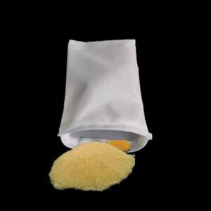 10PCS 미세 구멍 필터 그물 가방 탱크 가방 물고기 탄소 미디어에 격리 가방 연못 기능성 수족관 바이오 메쉬 수족관