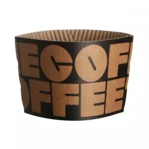 컵홀더 10 13온스 더커피(블랙) 1000개 테이크아웃 음료 주스 종이 소품 용품 업소용 용종이