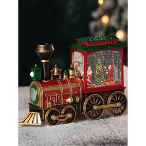 크리스마스 기차 오르골 선물 내리는 크리스털 생일