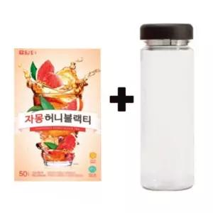 담터 자몽 허니블랙티 50Tx1개+워보틀터차 블랙 자허 홍분말 달달한 새콤달콤한과일 누구나좋아하는 달콤시