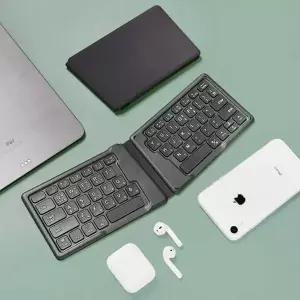 (트렌잇) 192GHI88 2단 접이식 무선 블루투스 키보드 JTK-188