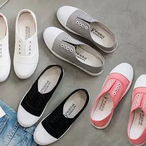 끈 없는 운동화 귀여운 패션 스타일 데일리 단화 AGD8+8gIf