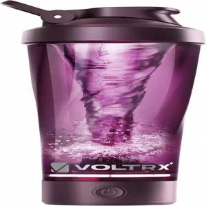 트리탄으로 만든 VOLTRX 프리미엄 전기 단백질 셰이커 병 - BPA 프리 24온스 보텍스 휴대용 믹서 컵/프로틴