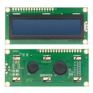 LCD1602 모듈, 블루, 옐로우 스크린, 그린 문자 디스플레이, PCF8574 IIC 인터페이스, 아두이노용 5V