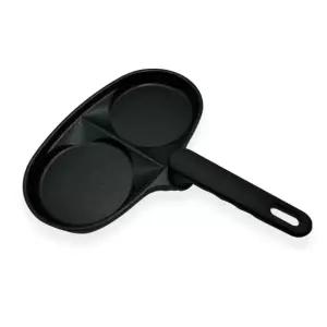 키친아트 휴브 2구팬 에그 후라이 프라이 코팅궁중 에그후라이 2구