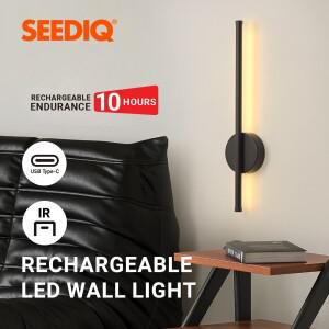 LED 충전식 벽 램프 50 80cm 4400mAh 인테리어 조명 원격 제어 Pegboard 침실에 대 한 마그네틱 마운트 Sco
