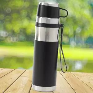 블랙 보온병 거름망텀블러 스텐 냉냉병