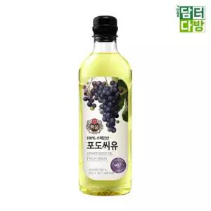 백설 포도씨유 900ml X 2개식용유 기름 오일 가정용 콩기름 용오일 요리 요리유