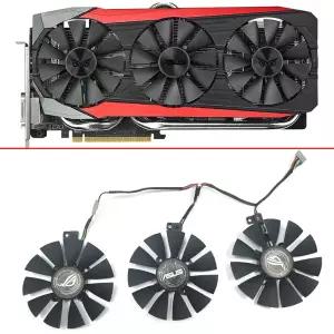 GPU 냉각 VGA 쿨러 그래픽 gtx1080 gtx980ti gtx1060 gtx1070 선풍기 ASUS STRIX GTX 1080980Ti10601070 비
