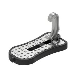 카도어 스텝 실버 발판걸이식 차량 발받침대 고임돌 천장 차량용