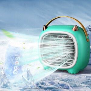 리틀몬미니에어컨 무시동 에어컨 소형 캠핑용 탁상용 작은방