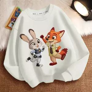 주토피아 라운드넥 맨투맨 가을 겨울 닉 주디 