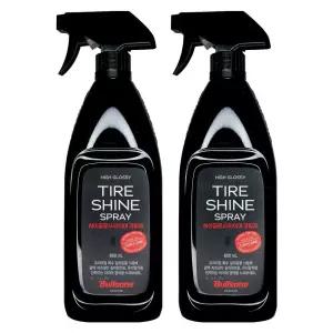 하이글로시 타이어 코팅제 600ml X 2개 세정제 세차크리너 광택제 휠크리너 휠제 보호제