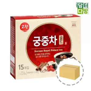 고향 궁중차 골드 15스틱 1BOX (20개입) 전통 사무실 어르신선물 티백 티벡 백전통 백생강 백쌍화 백대추
