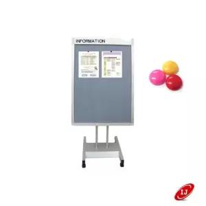 스탠드게시판 DS-1700 Blue 650x1000 자석부착식액자 탁상용 벽길이용