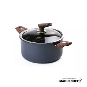 매직쉐프 인덕션 시그니처 냄비 20cm 양수 블루예쁜 인테리어 주방용품 직화 찌개