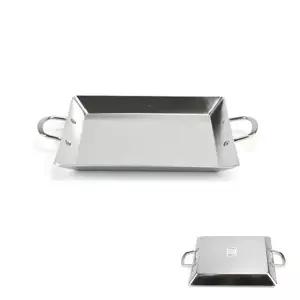 인덕션겸용 스텐 삼중 사각볶음팬 중순대 곱창 철판 볶음밥 떡볶이