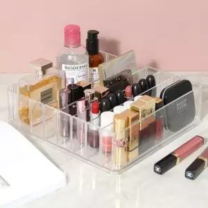 화장품 수납 파티션 분리 가능 아크릴 정리함 AR 200 보관 보관함 투명 서랍
