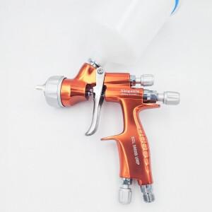 Saigaole 자동차 마감 스프레이 건, 9900B, 고 분무 시트 금속 페인트, 수성 바니시, 공압 건
