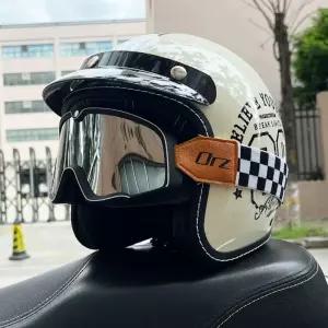 오픈페이스 헬멧 할리헬멧 클래식풀페이스 반모 레트로