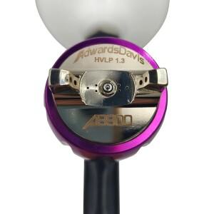 A8900 HVLP 1.3mm 공압 페인트 스프레이 건 고분무 자동차 가구 바니시 수성 일회용 컵