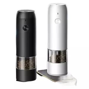 전동 주방 USB충전 후추그라인더 깨갈이 소금그라인더