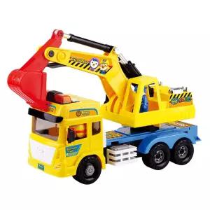 뽀로로 힘센 포크레인 트럭 장난감 중장비 장난감차 자동 어린이