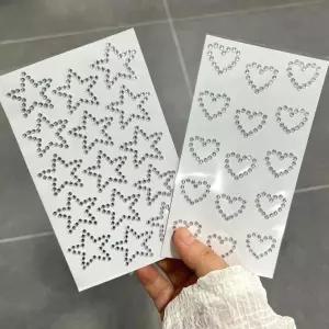 데코 신상 페이스 추천제품 큐빅 보석 다꾸 메이크업 스티커