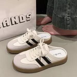 슬리퍼 추천제품 신상 더블 스트라이프 운동화 투라인 스니커즈