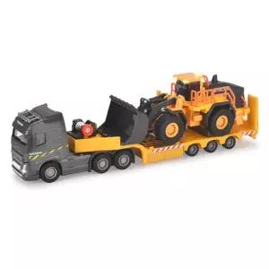 그랜드 볼보 건설 트럭 세트다이캐스트 자동차 미니카 장난감
