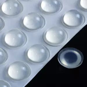 테이프 실리콘 미끄럼방지 추천제품 100p 투명 8mm 신상 원형 논슬립 스티커 패드