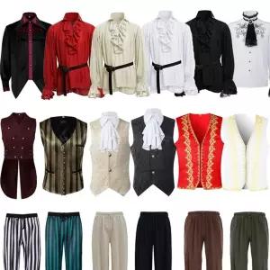 연회복 궁정복 남성 중세시대 연극 무대 튬 궁중 의상