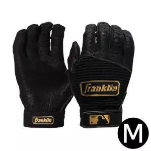 프랭클린 PRO 클래식 야구 배팅장갑 골드 (M) 글러브