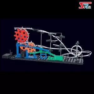 스페이스레일2 레벨2 톱니바퀴 기어퍼즐 조립완구 키트 메탈 프라모델