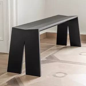 긴의자 소나무 미술관 매트블랙 블랙 원목벤치 뉴질랜드