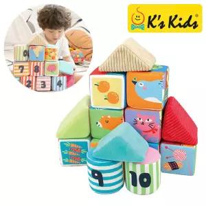 소프트 러닝 블럭헝겊완구 장난감 유아 아기