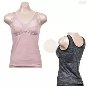 뽕없는 메리야스 할머니 속옷 메리아스 캡 런닝셔츠 중년 여성 노인 브라