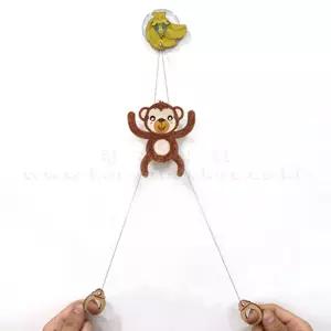 줄타는 몽키 5인 세트 초등 DIY만들기이동원리이해 마찰학습 이용 어린이 키즈 교구 력의 력원리 과학