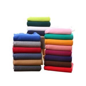 극세사 스와치 순면 포플린 블랙 공단 레드 Orange 순면원단 의류 단색 원단 셔츠