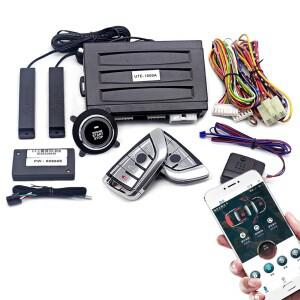 범용 자동차 경보기 리모트 스타터 시동 시스템 스타트 스톱 버튼 액세서리 스마트 락