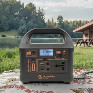 200W 153.6WH 캠핑용 태양광 백업 휴대용 파워스테이션 무소음 발전기 미니 (야외용)