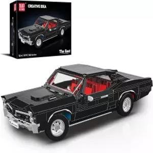 몰드 킹 10199 스포츠카 빌딩 블록 키트 MOC 클래식 빈티지 자동차 모델 세트 14세 이상/성인 컬렉션