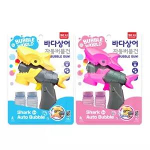 바다상어자동버블건건 버블건 비눗방울건 비누건 놀이 야외 장난감 어린이선물
